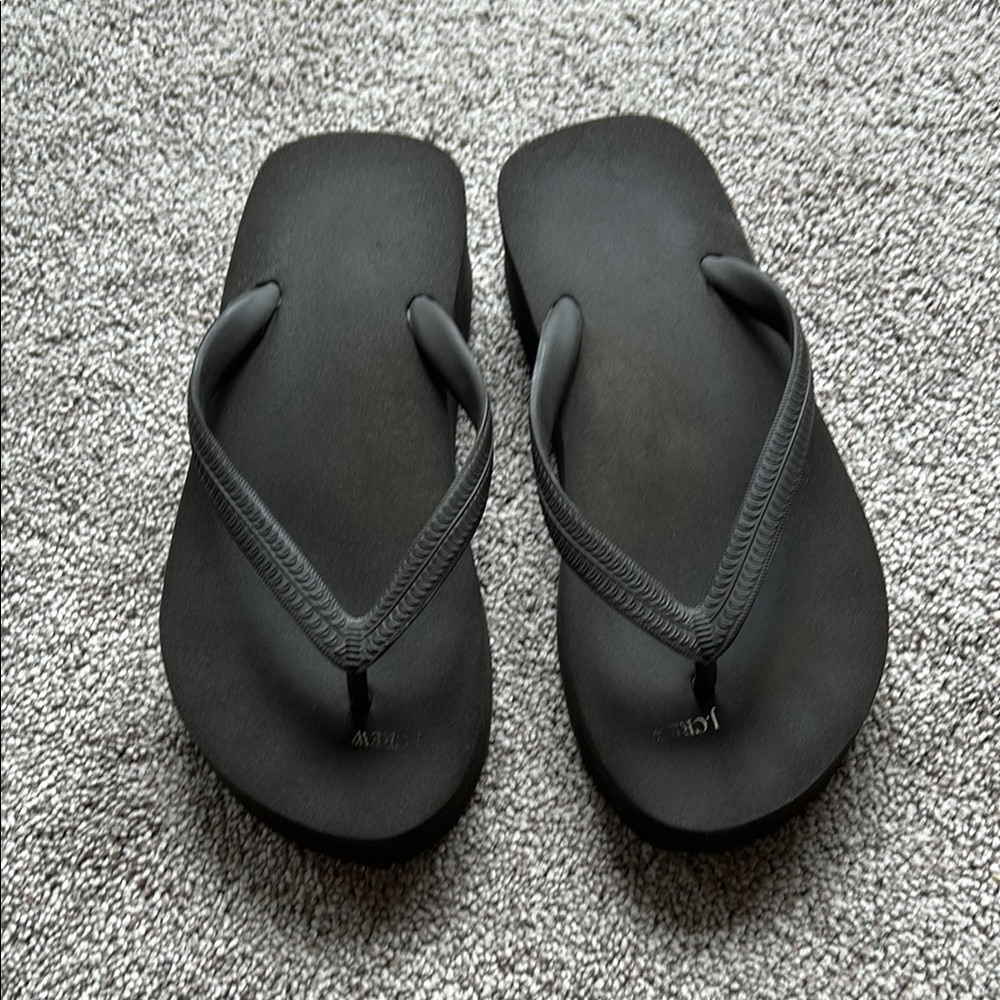J. Crew Brown Sandals with Minimalist Design